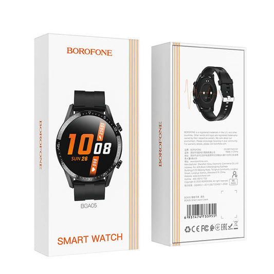 Borofone BGA05 Smartwatch – Black